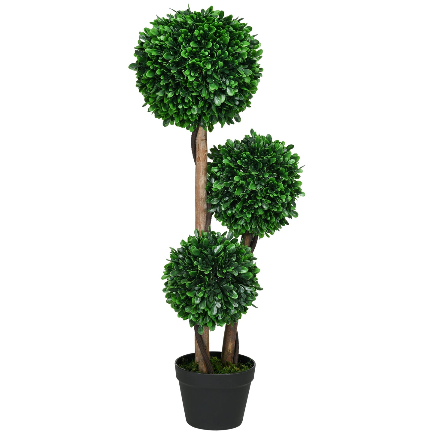 Boxwood Topiary Artificial Tree For Indoor And Outdoor Decor