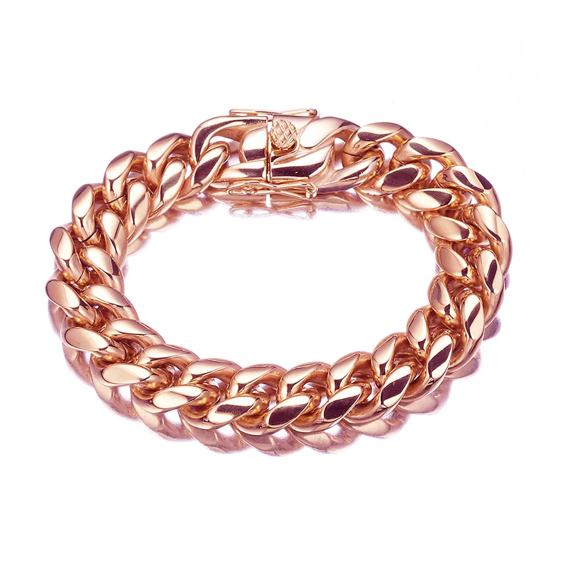 Stainless Steel Cuban Link Necklace for Unisex Hip Hop Jewelry