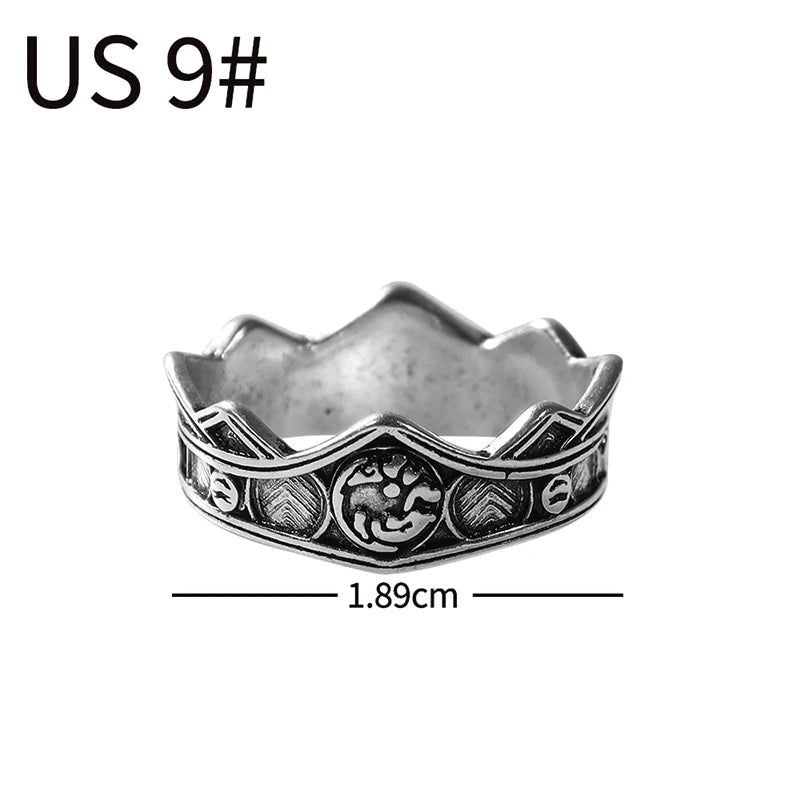 Targaryen Three Head Dragon Cosplay Rings For Costume Parties