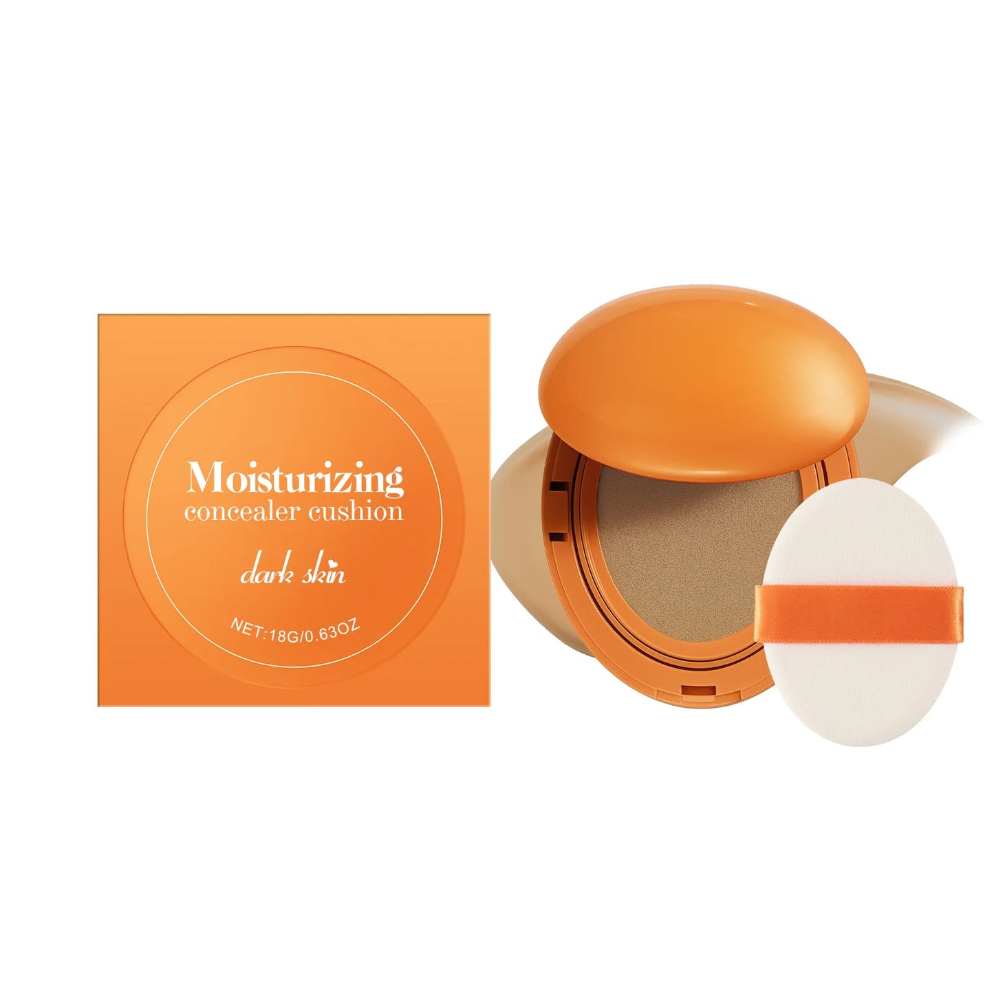 Face Moisturizing Air Cushion Cream Deep Hydrating High Concealer Lasting Makeup Sweatproof Non-greasy Concealer Cushion Cream