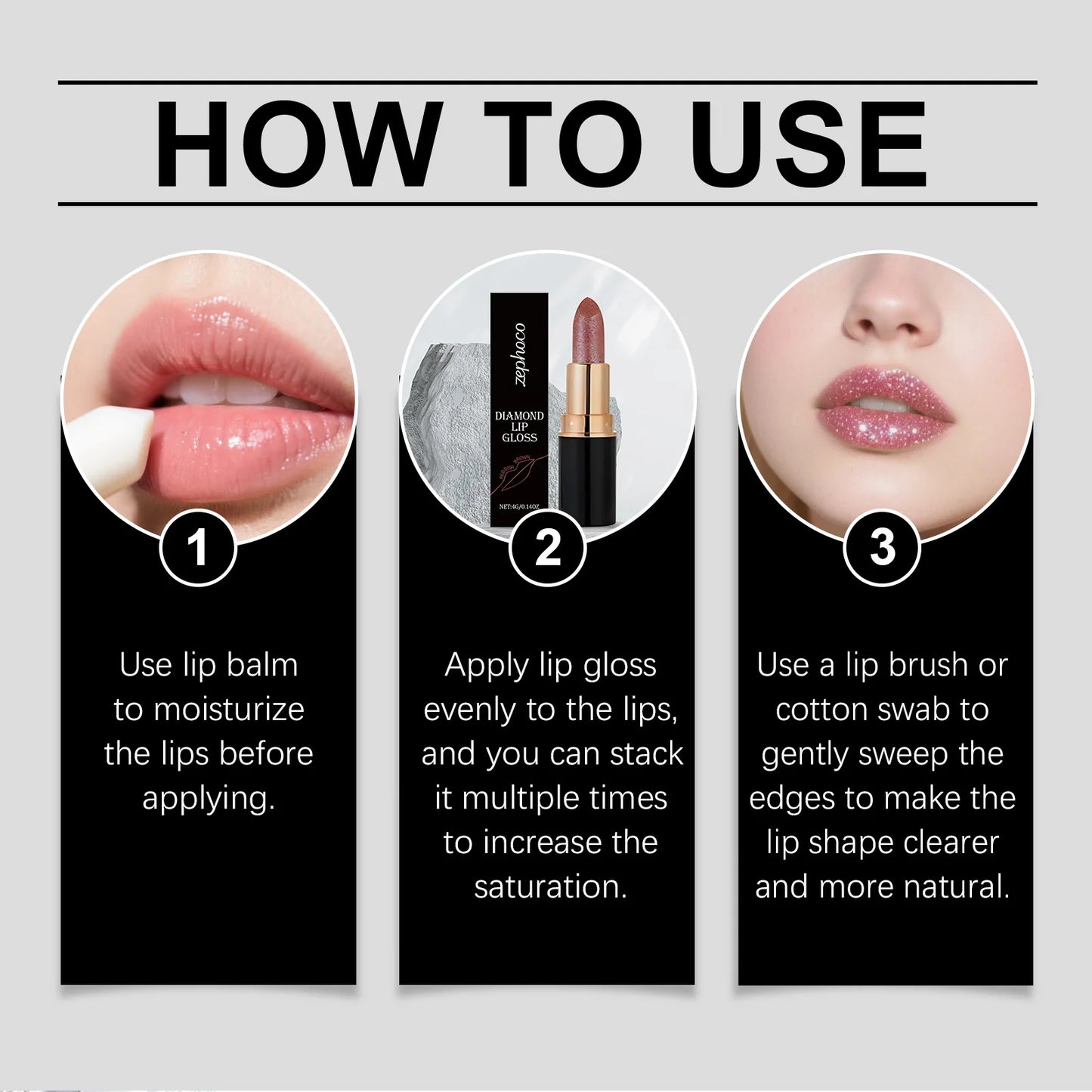 4g Multi Color Lip Stick Easy Coloring Lasting Enhance Gloss Booster Smoothing Plumpinp Hydrating Non-sticky Shiny Lip Gloss