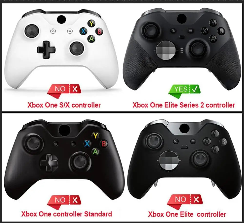 eXtremeRate Clear Shell With Buttons For Xbox Elite Series 2