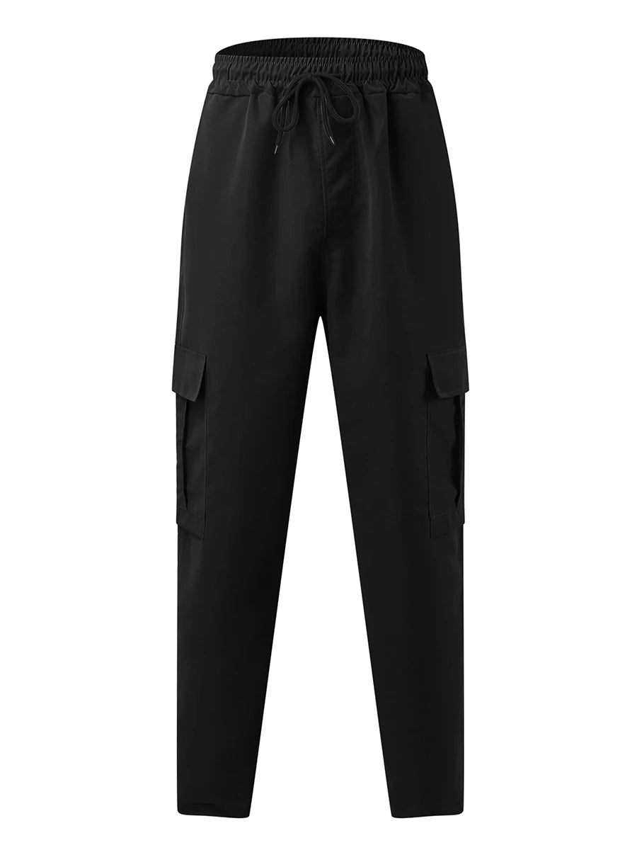 Hirigin Men's Loose Cargo Pants With Pockets