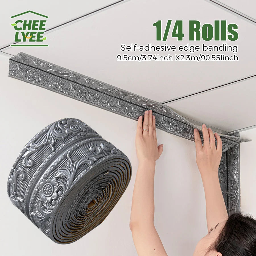4Rolls Sxp Self-Adhesive Edge Banding Strip For Indoor Use