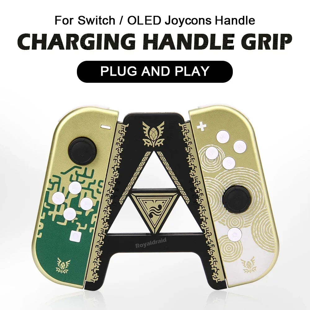 Ispoofer Nintendo Switch Joycon Charging Dock Grip Stand