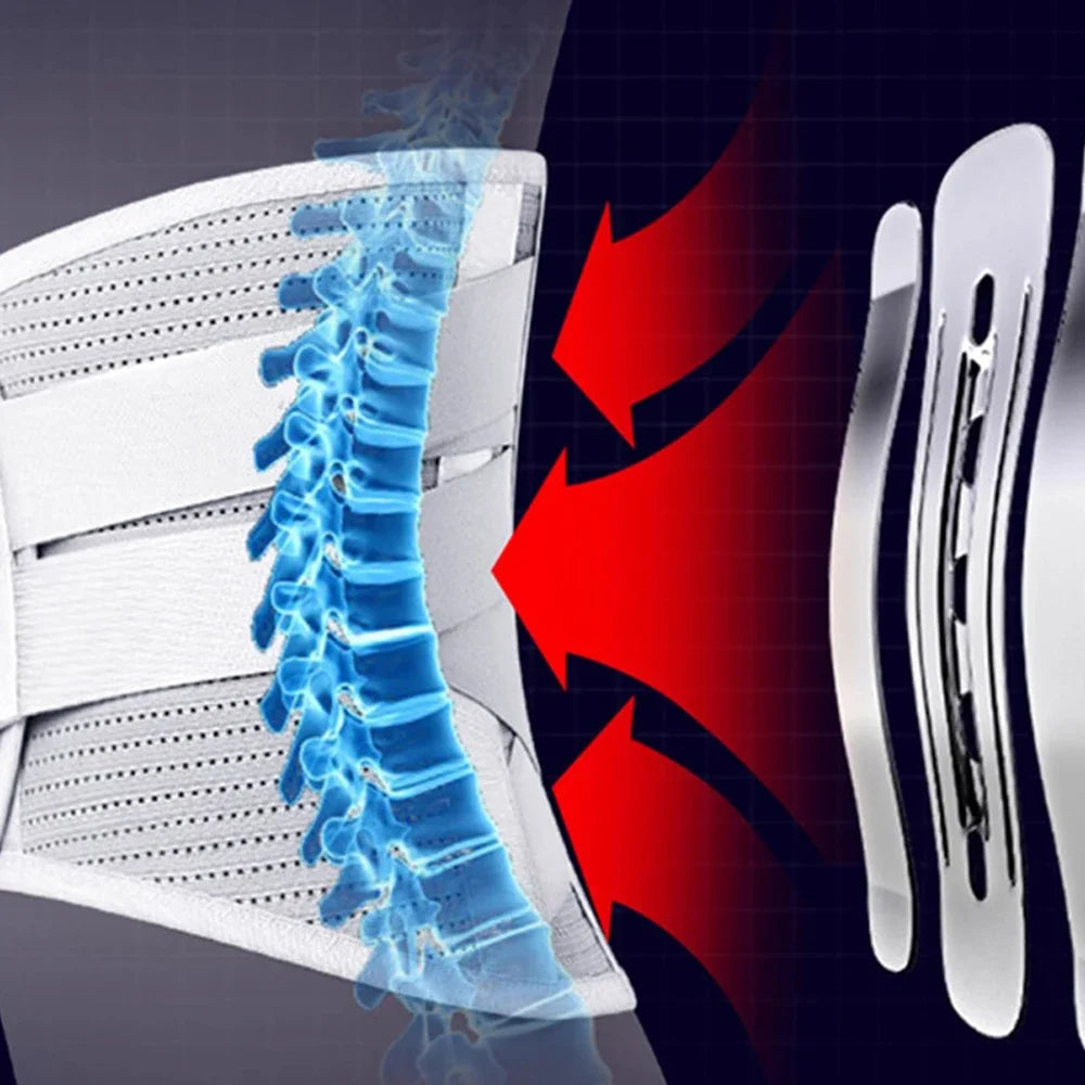 Back Brace for Lower Back Pain Relief, Lumbar Support Belt with Lumbar Pad, Ergonomic Design for Herniated Disc, Sciatica