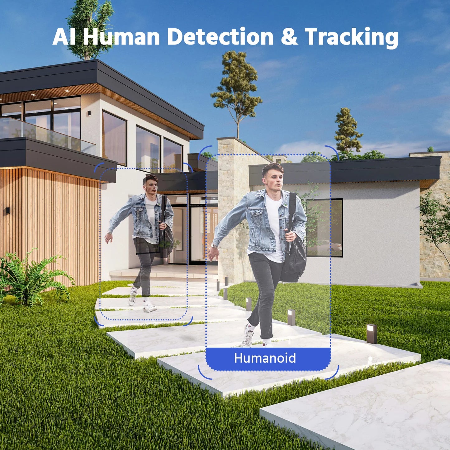 ANNKE Dual Lens 10MP PTZ WiFi Security Camera For Outdoors