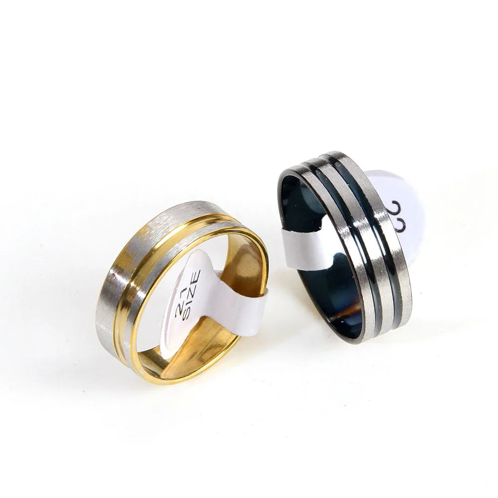 Stainless Steel Rings For Men And Women Fashion Jewelry Wholesale