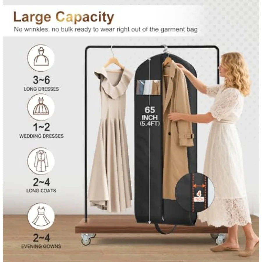 Silk Garment Bag For Travel And Closet Protection Solutions