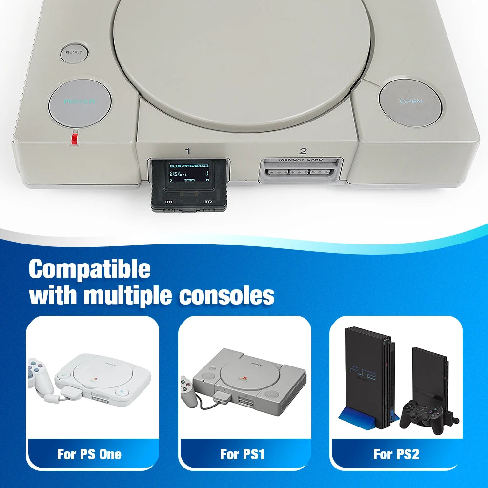 BitFunx PSxMemCard Gen2 SD2PSX With MicroSD For PS1 PS2