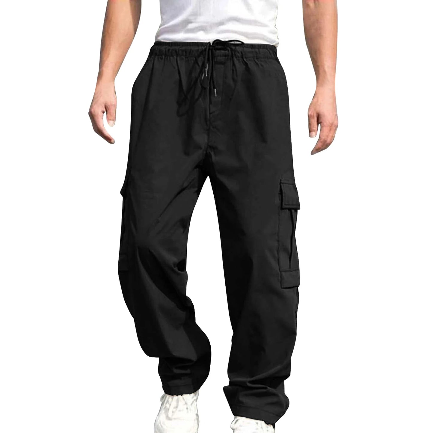 Hirigin Men's Loose Cargo Pants With Pockets