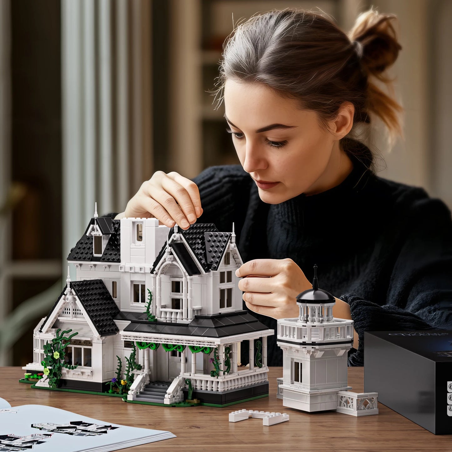 Magic House Building Set With LED Light Owens House Blocks