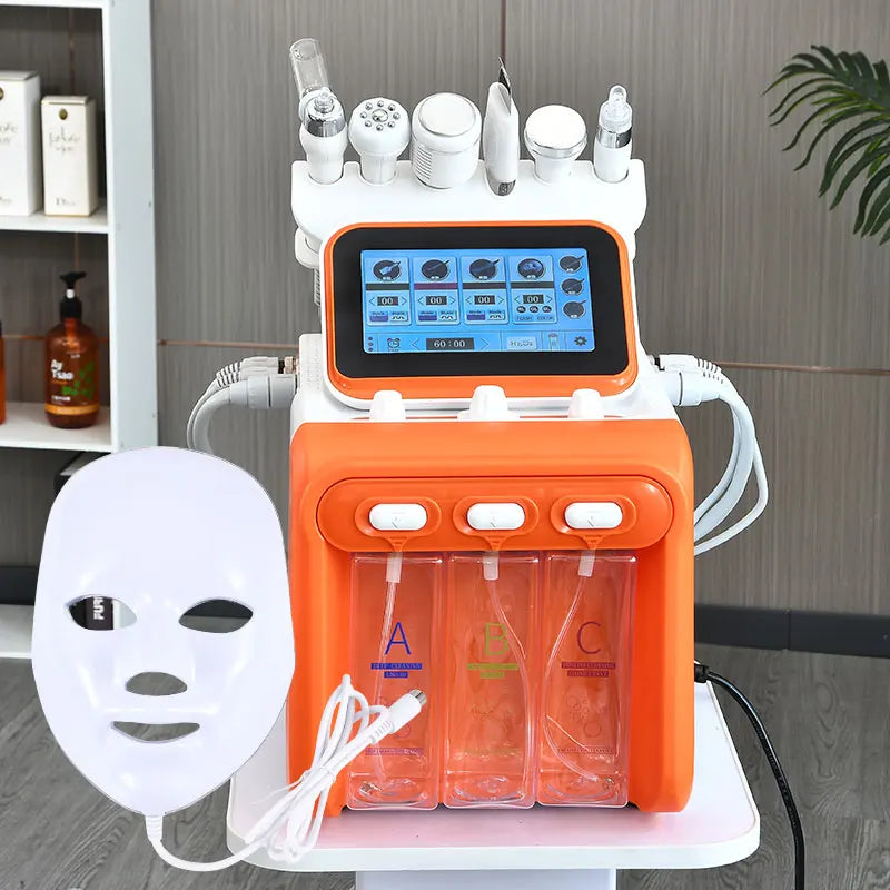 7 in 1 Hydro Microdermabrasion Aqua Peeling H2O2 Facial Machine Hydra Water Dermabrasion Peel Oxygen Jet Beauty Equipment
