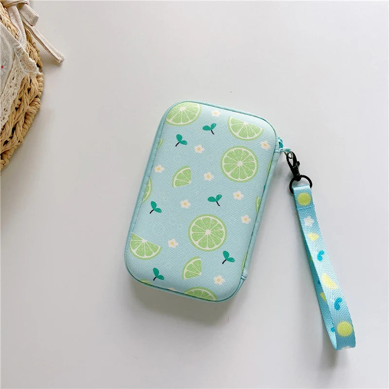 Lanyards Storage Bag Case For R36S R36H RG35XX H R36 Ultra K36 Video Game Console Handbag Pouch Protective Cover Box Accessories