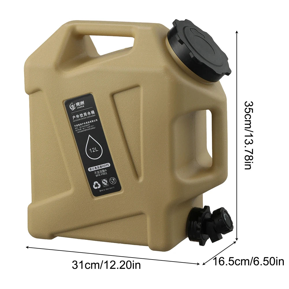 APWIKOGER Camping Water Container For Outdoor Hiking