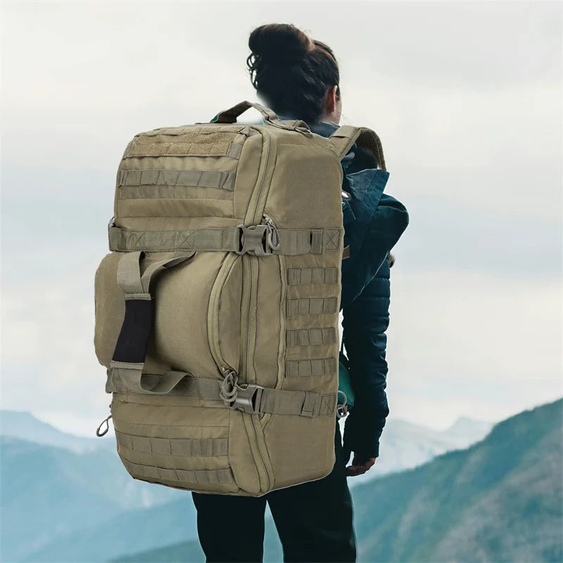 LQARMY MOLLE Tactical Backpack for Hiking and Camping