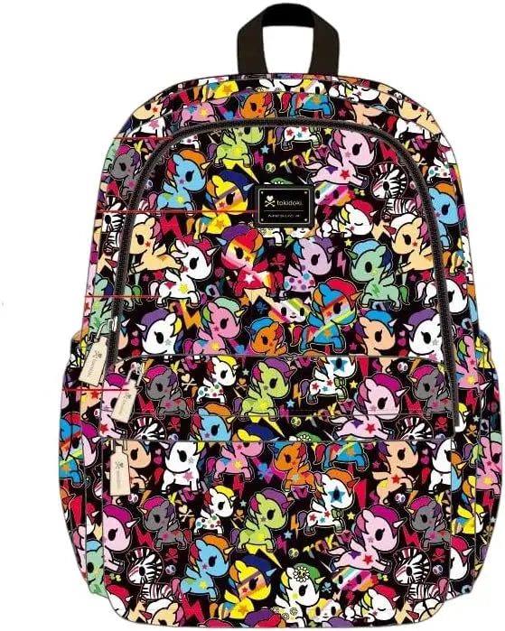 Tokidoki Official Licensed Backpack for Women Travel Shoulder Bag Unicorno Casual Daypack for Work Weekender School Bag