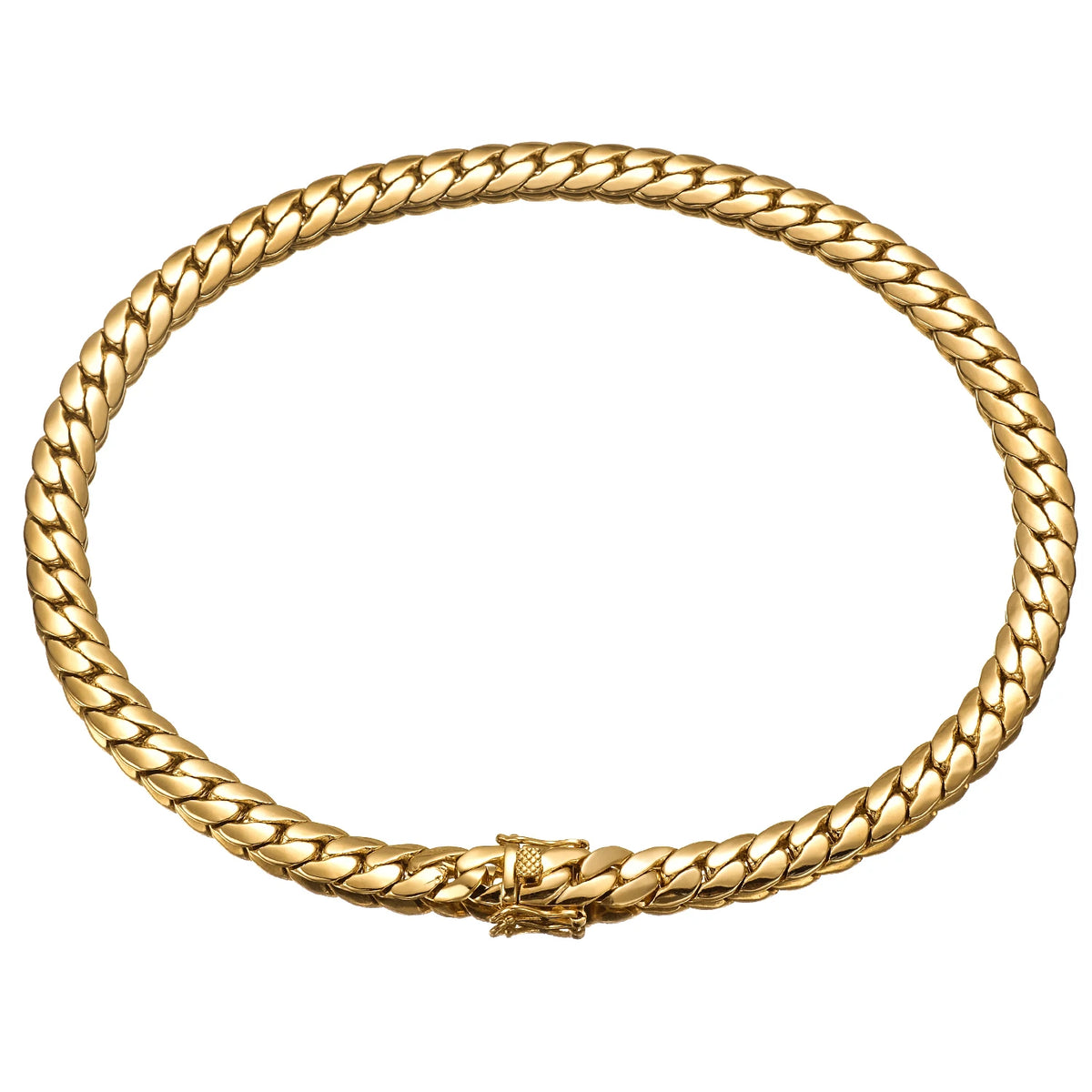 Mens Hip Hop Cuban Link Chain Necklace Rapper Style Jewelry