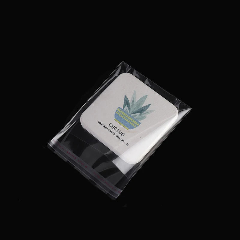 Clear Self Adhesive Resealable OPP Plastic Storage Bags