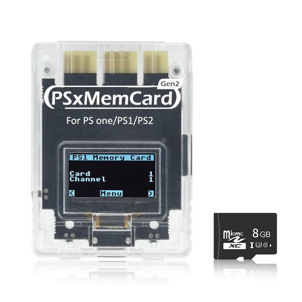 BitFunx PSxMemCard Gen2 SD2PSX With MicroSD For PS1 PS2