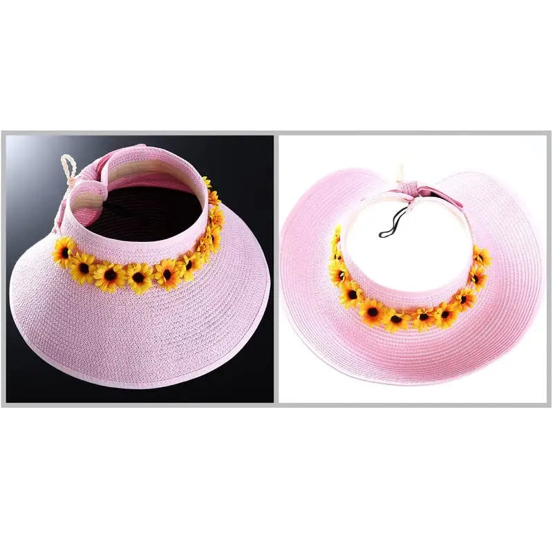 Sunflower Hair Accessories Crown Headband Set For Weddings And Events