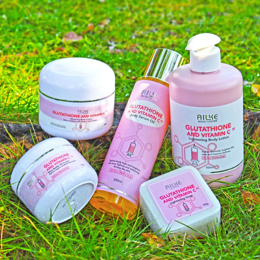 AILKE Whitening Skin Care Set With Glutathion Vitamin C