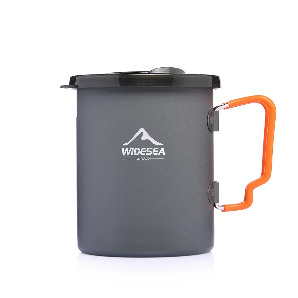 Widesea Camping Coffee Pot French Press Aluminum Alloy