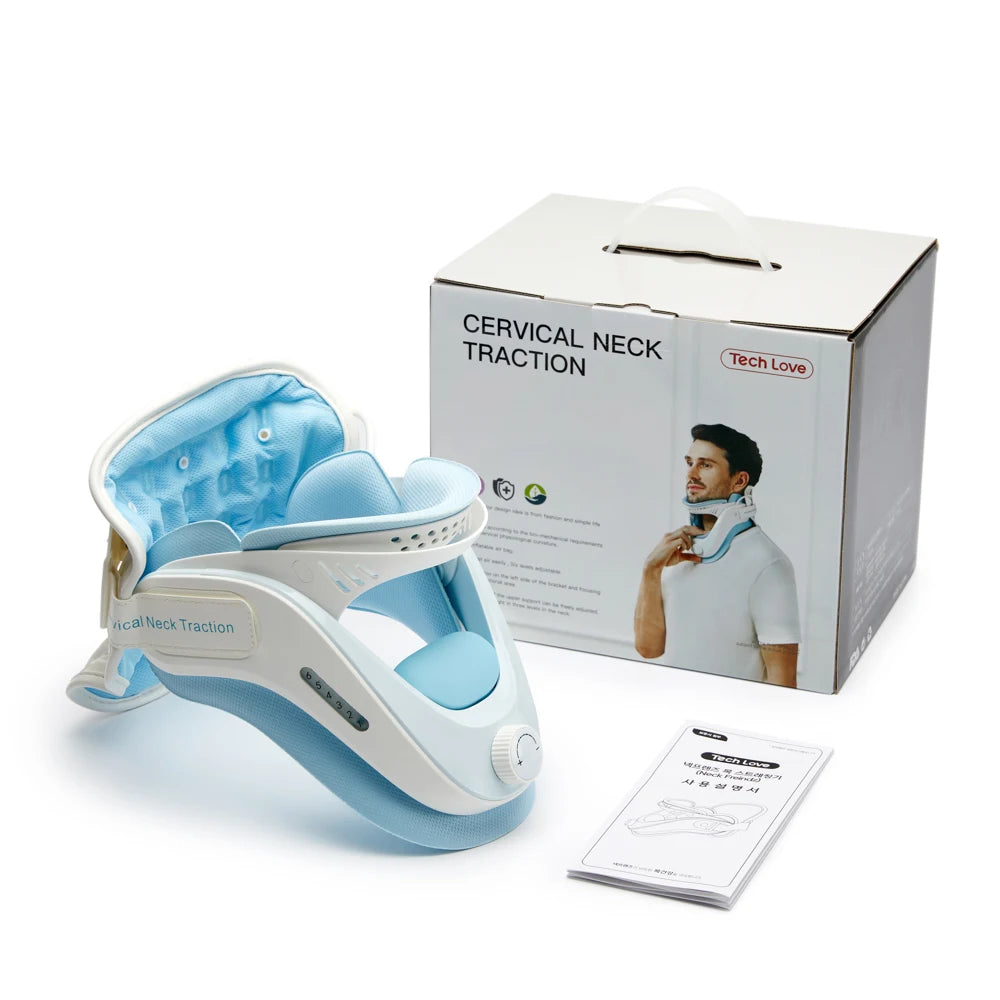 Cervical Neck Traction Device For Home Use Adjustable Neck Support