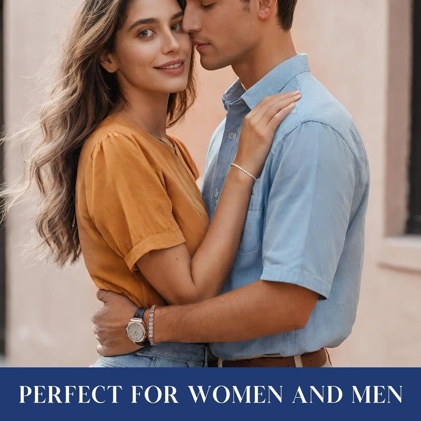 S925 Sterling Silver Moissanite Tennis Bracelet Hypoallergenic