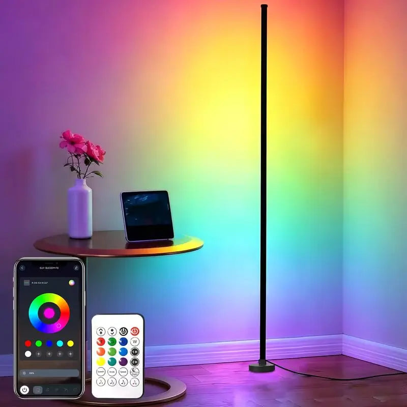 ELEGORRY Smart LED Floor Lamp With Music Sync Remote Control