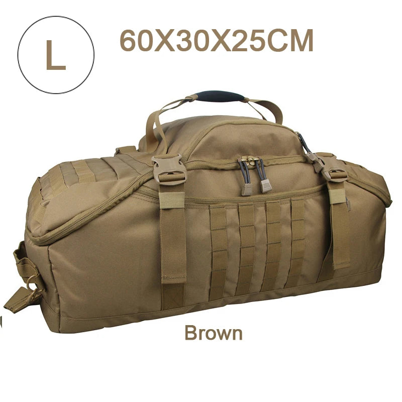 LQARMY MOLLE Tactical Backpack for Hiking and Camping
