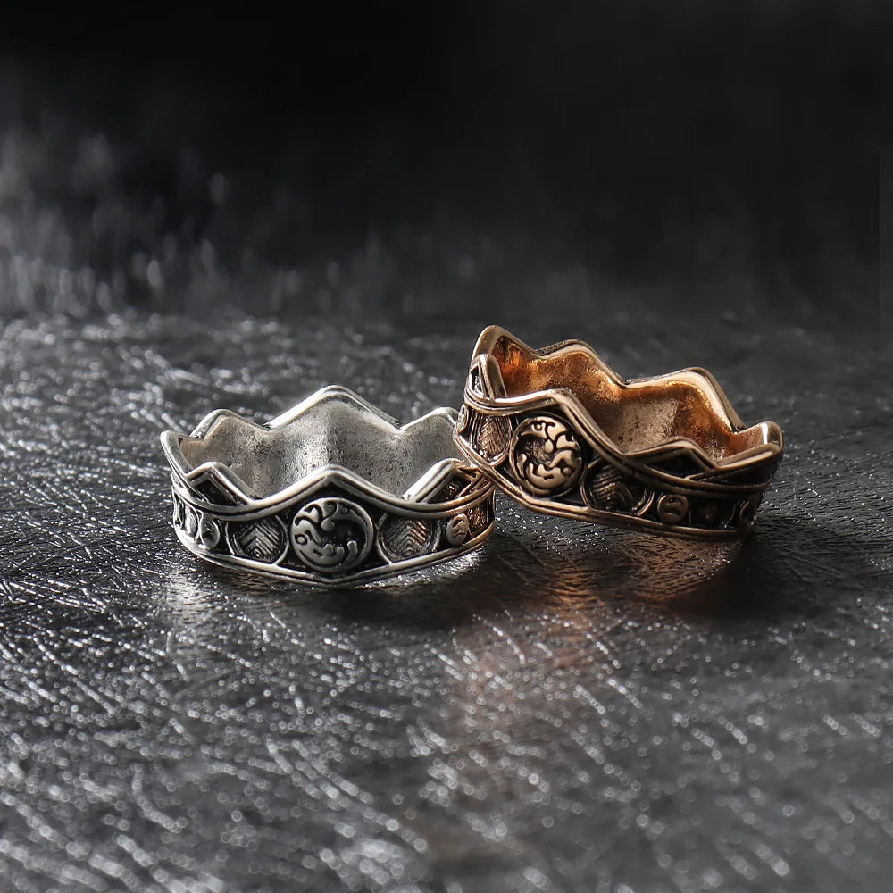 Targaryen Three Head Dragon Cosplay Rings For Costume Parties