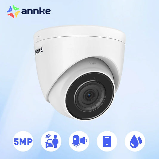 ANNKE Smart Home 8MP 5MP IP Camera Outdoor Indoor 4K POE Security Cameras POE Surveillance Cameras TF Card Support With Audio in