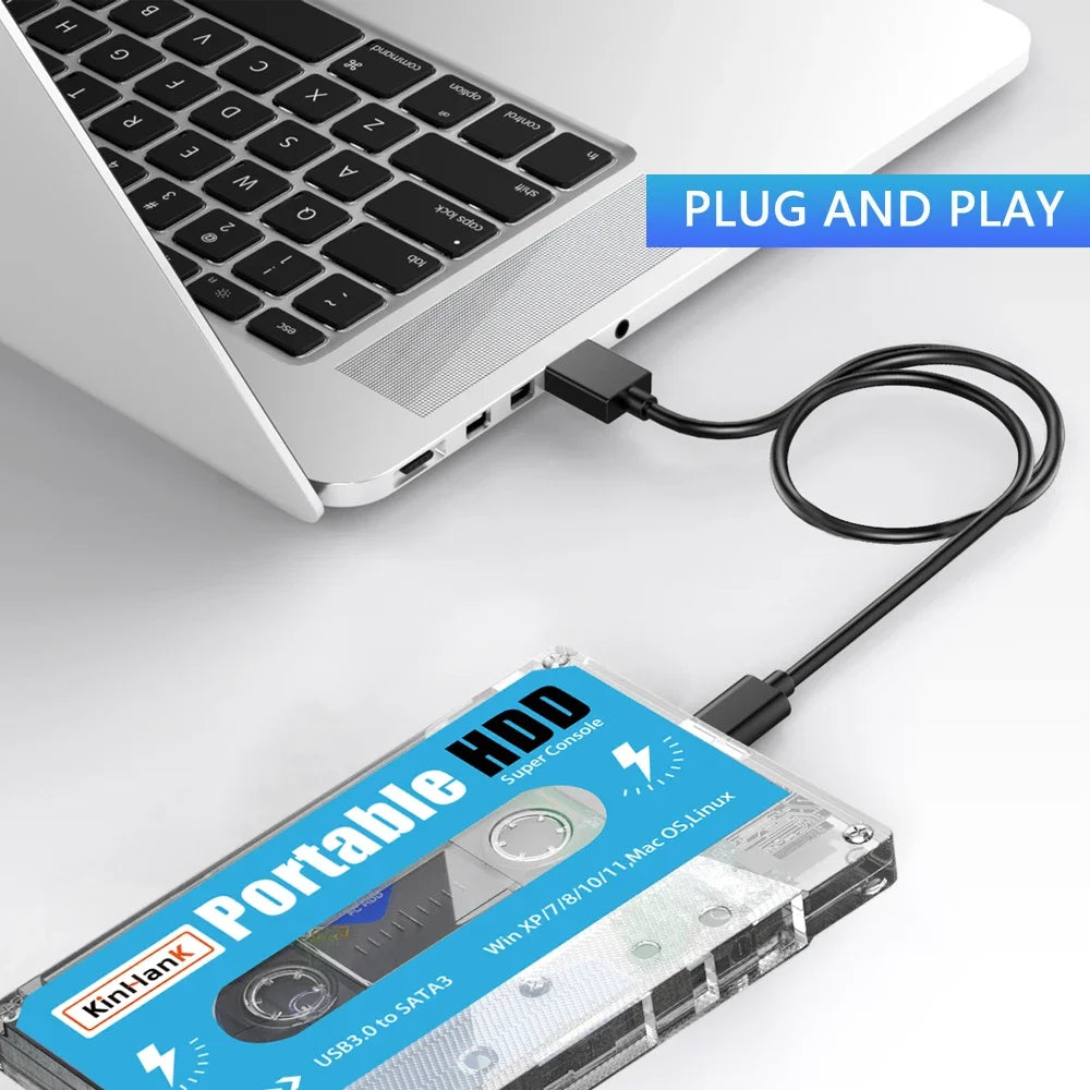 KINHANK Gaming HDD With 100000 Games And Batocera OS