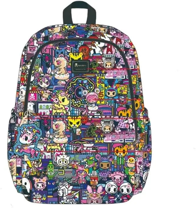 Tokidoki Official Licensed Backpack for Women Travel Shoulder Bag Unicorno Casual Daypack for Work Weekender School Bag
