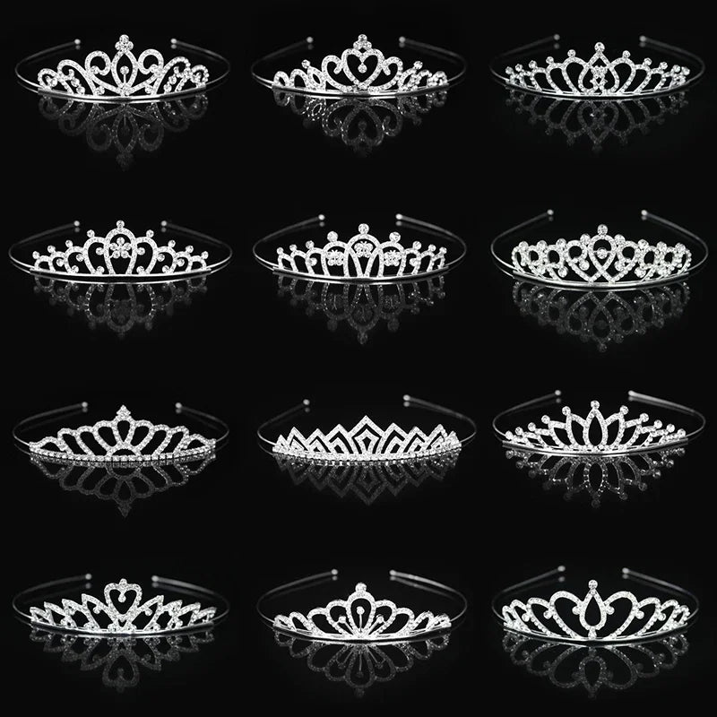 Gakayong Crystal Princess Tiaras Headband For Wedding And Party
