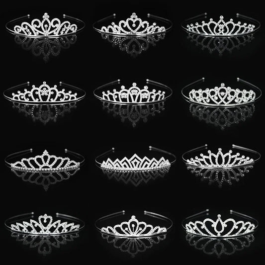 Gakayong Crystal Princess Tiaras Headband For Wedding And Party