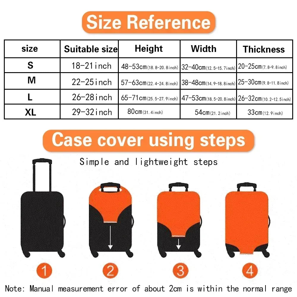 Stretch Luggage Cover Protector for Travel Baggage and Suitcases