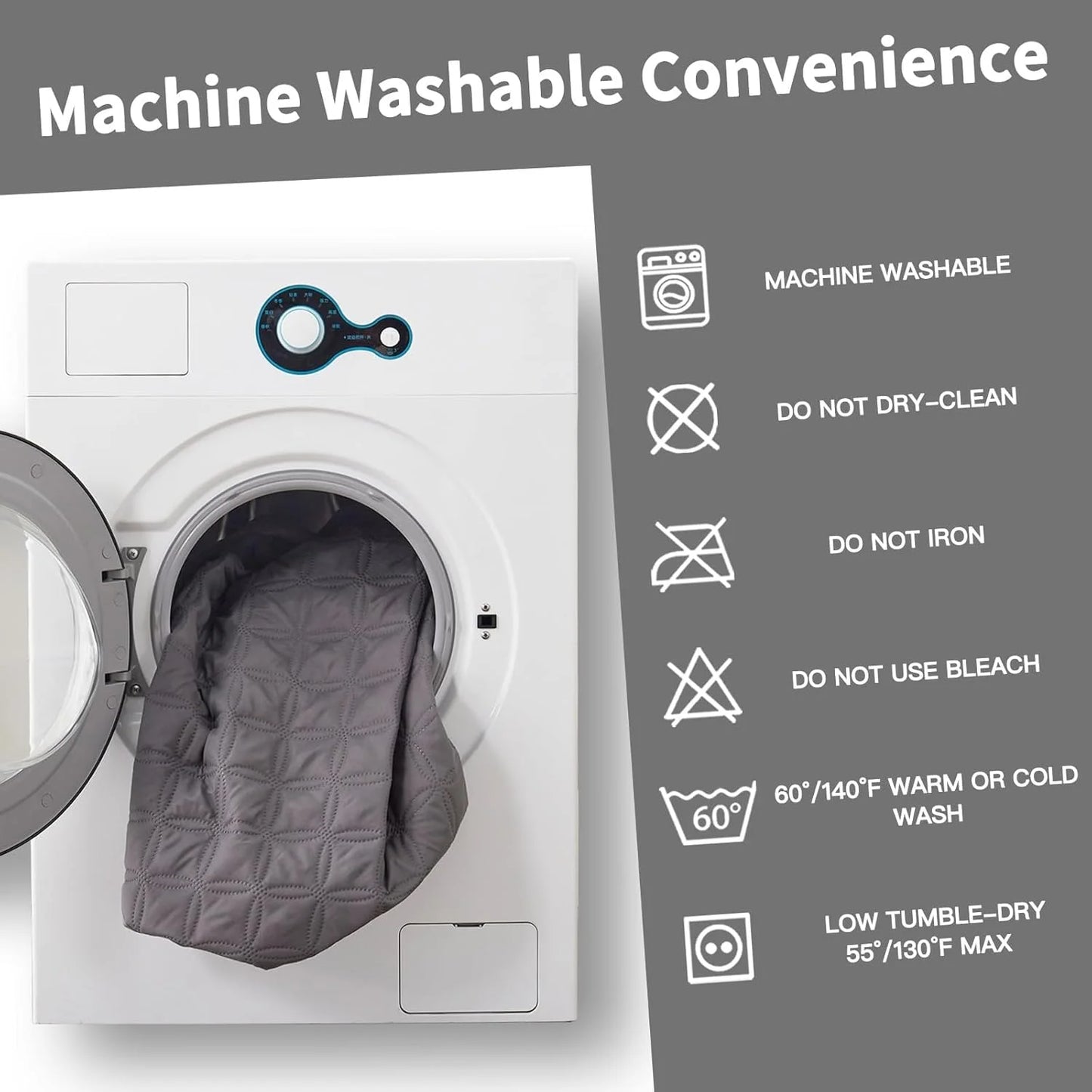 Waterproof Mattress Protector With Deep Pocket Noiseless Washable