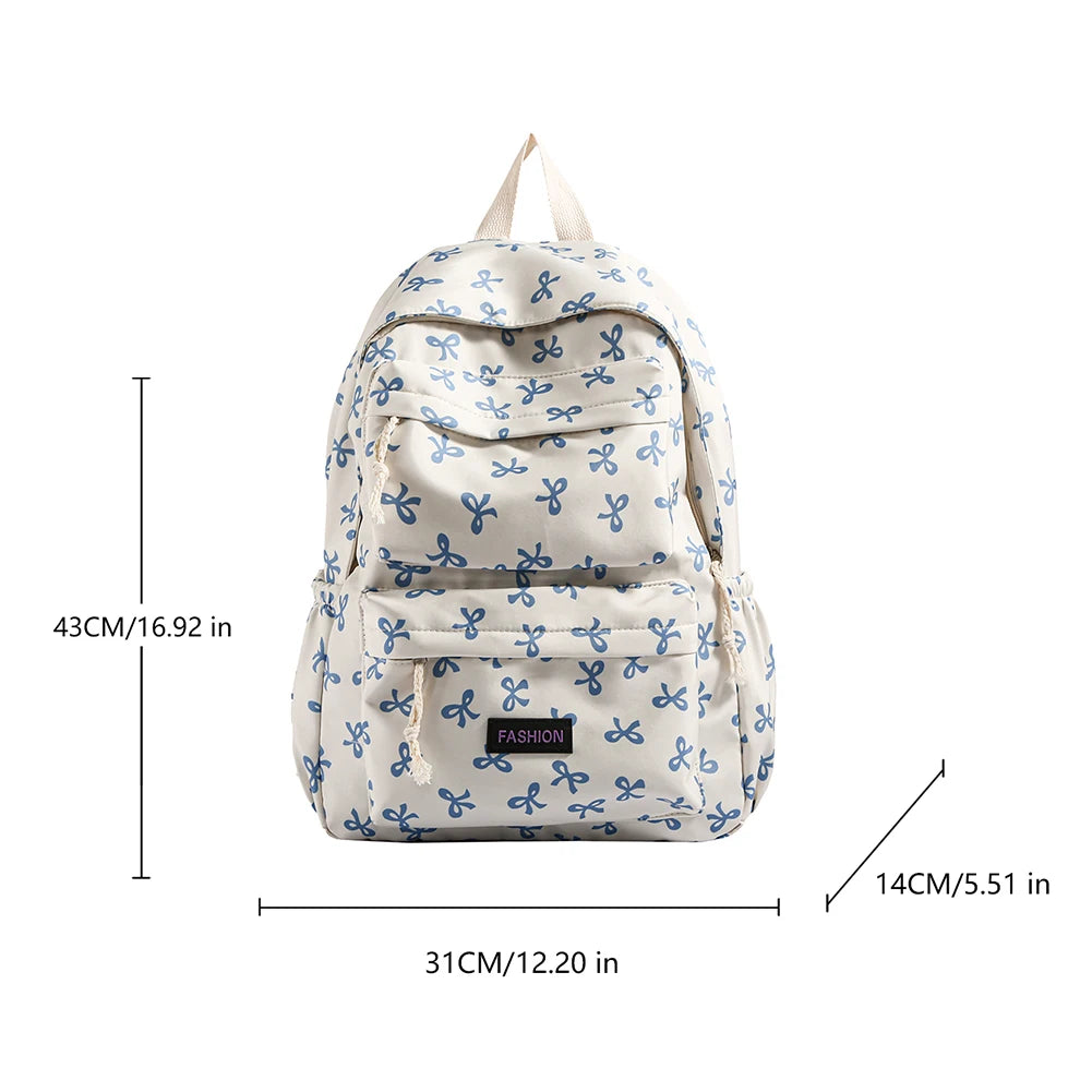 Cartoon Duck Backpack Kawaii Travel Bag Korean Edition For Women And Girls