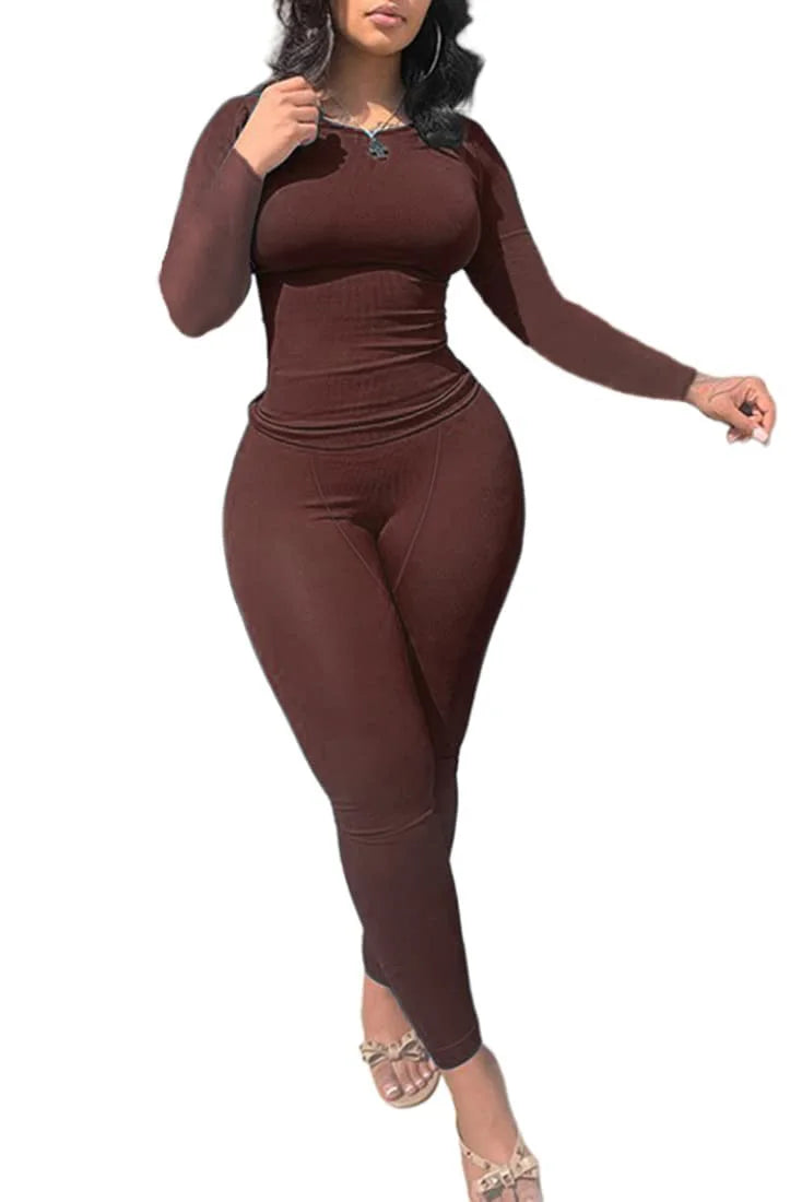 Women Two Piece Exercise Set Breathable Quick Dry Activewear Polyester