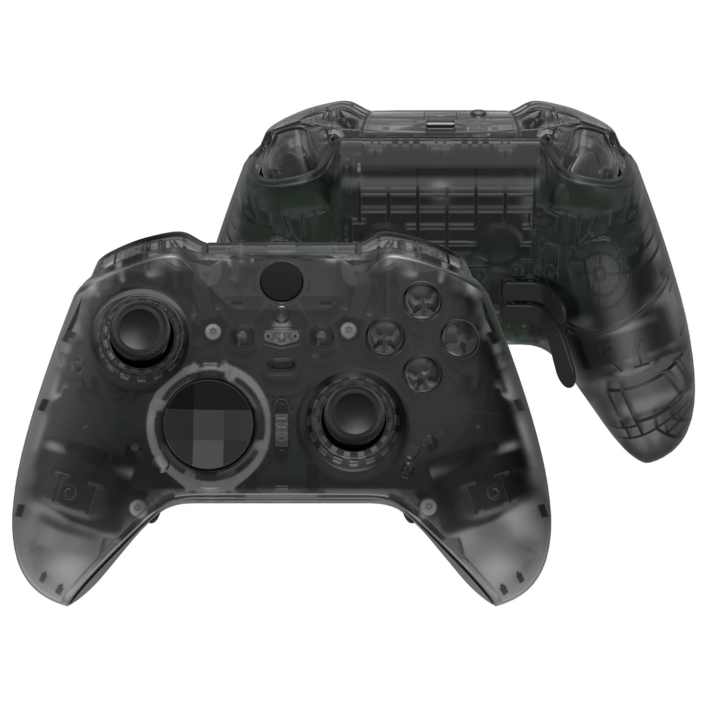 eXtremeRate Clear Shell With Buttons For Xbox Elite Series 2