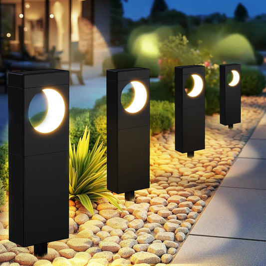 KPSTEK Solar LED Lights For Pathway Garden Patio Decor