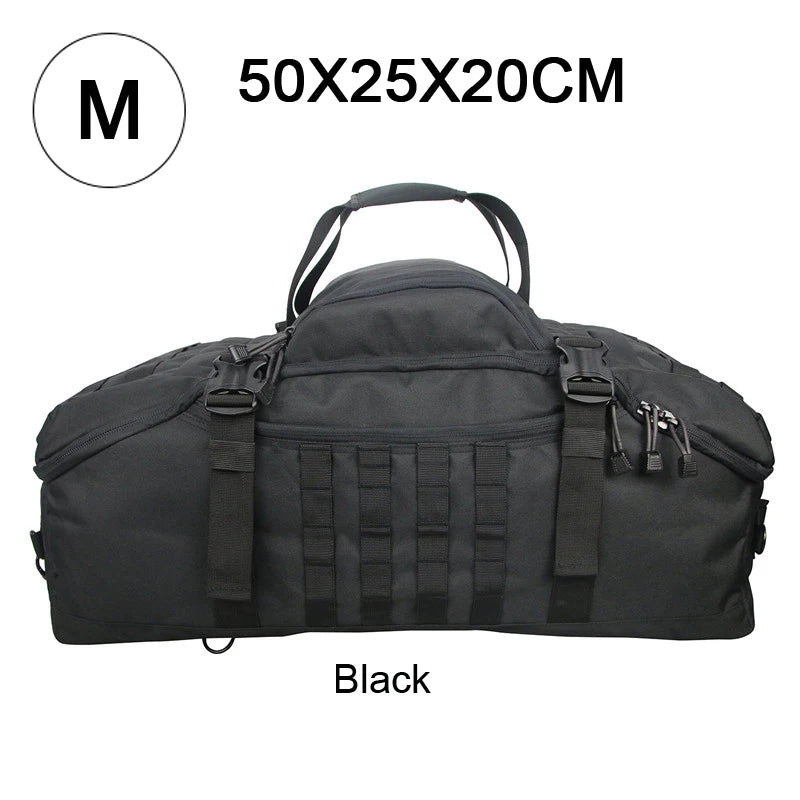 QCN Molle Tactical Travel Bag For Camping Hiking Gym