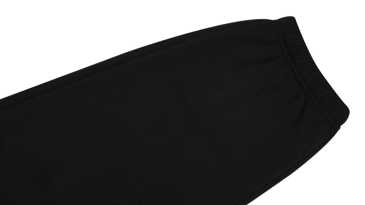 NONECN Wool Warm Pants With Lamb Fleece Lining For Men