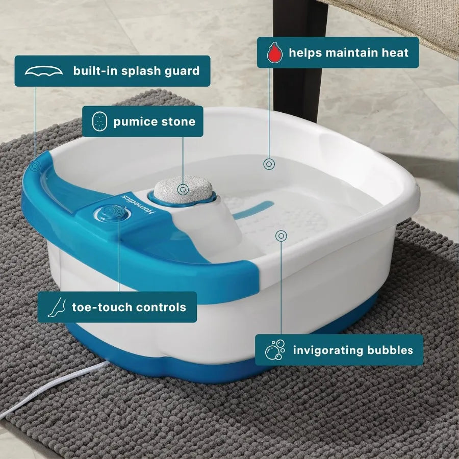 TLXT Bubble Mate Foot Spa Toe Touch Control With Bubbles