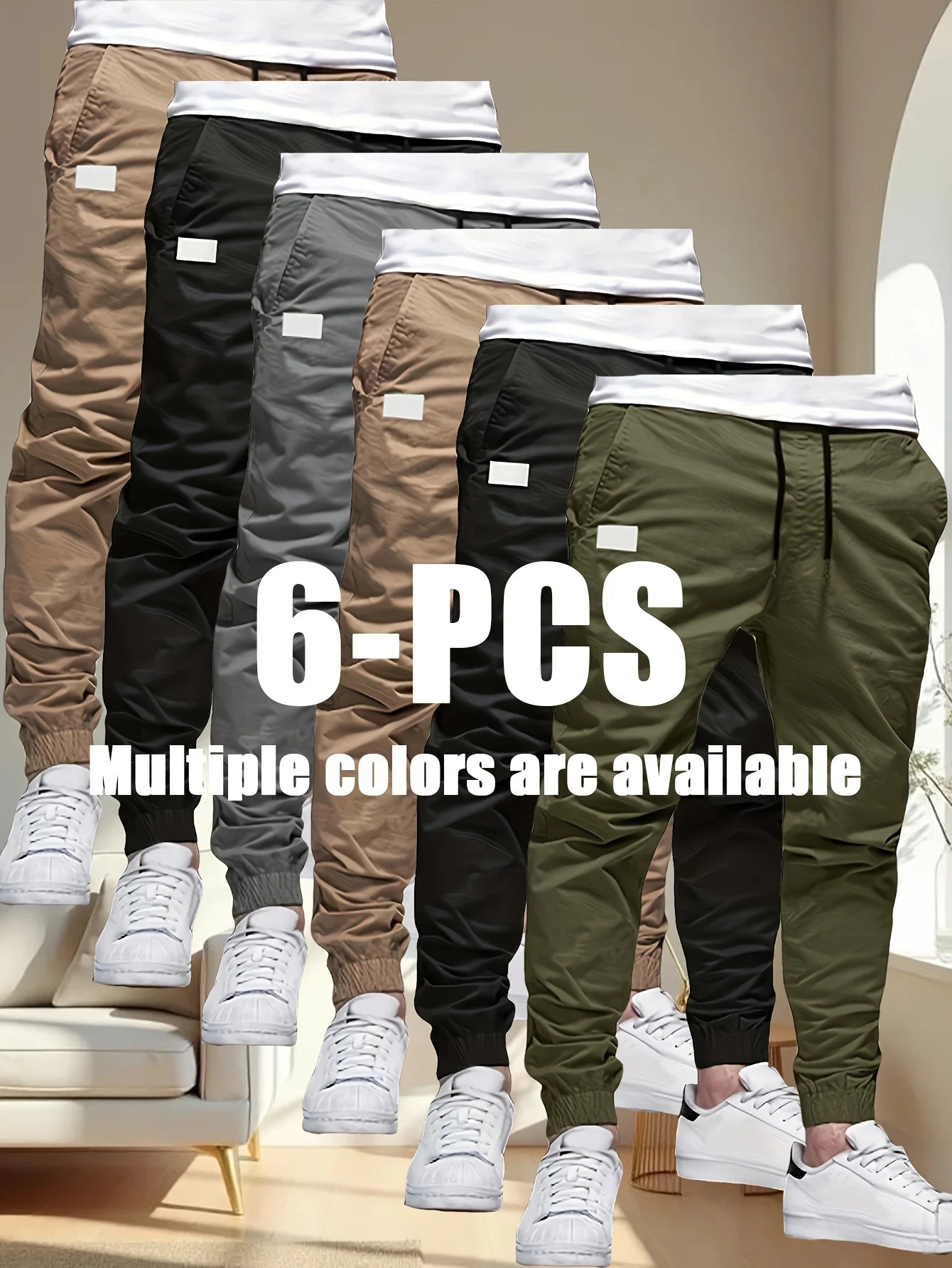 Winthunder Men's Seasonal Workwear Pants With Multiple Pockets