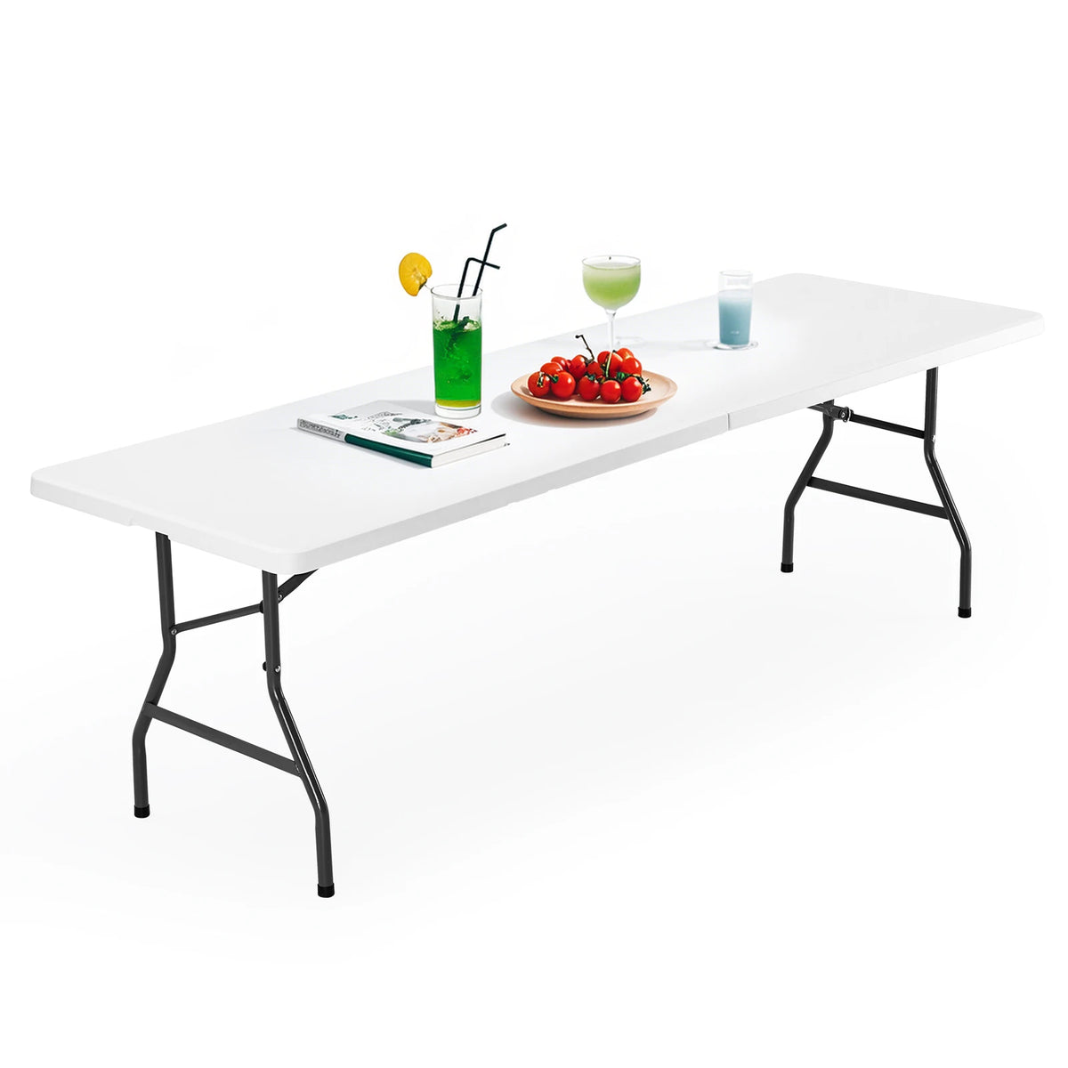 JHK Portable Folding Outdoor Camping Table With Carrying Handle