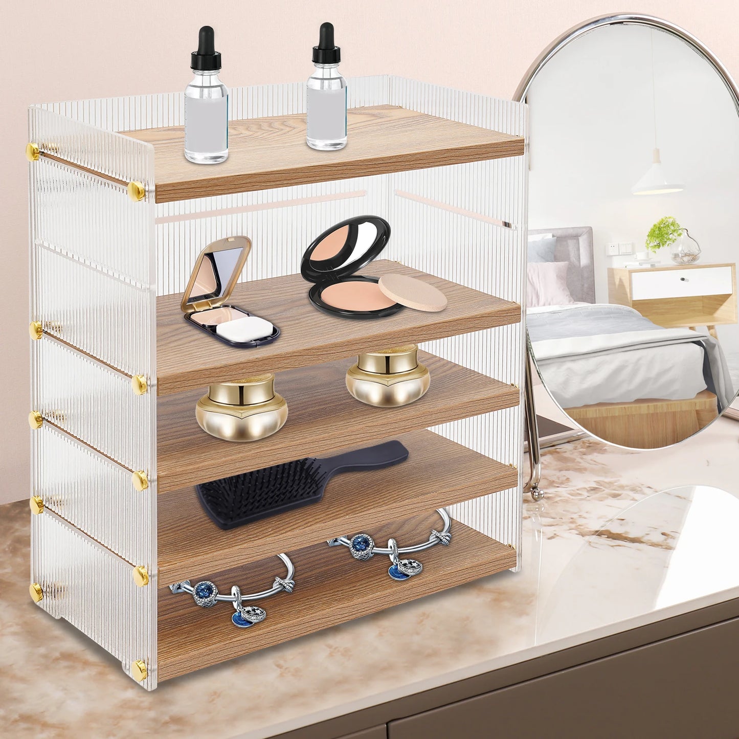 5 Layer Drawer Free Desktop Organizer For Office And Desk