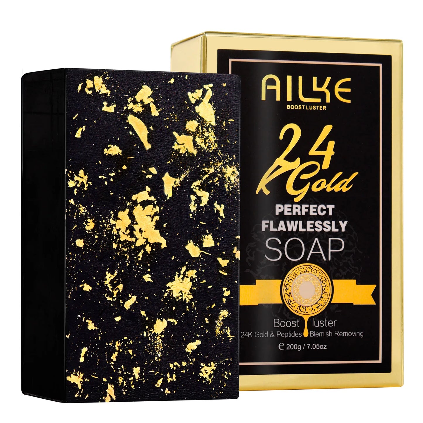 AILKE 24K Gold Flawlessly Skin Care Range Whitening Serum